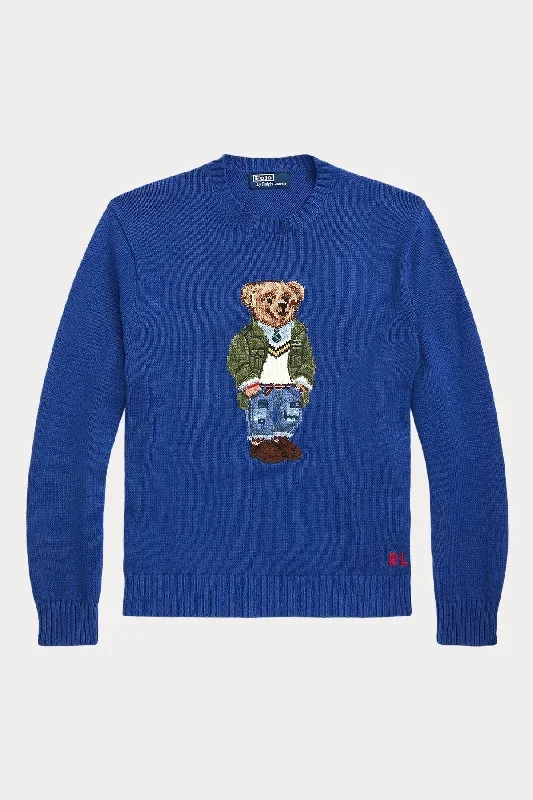 Polo Ralph Lauren Polo Bear Yuvarlak Yaka Örgü Triko