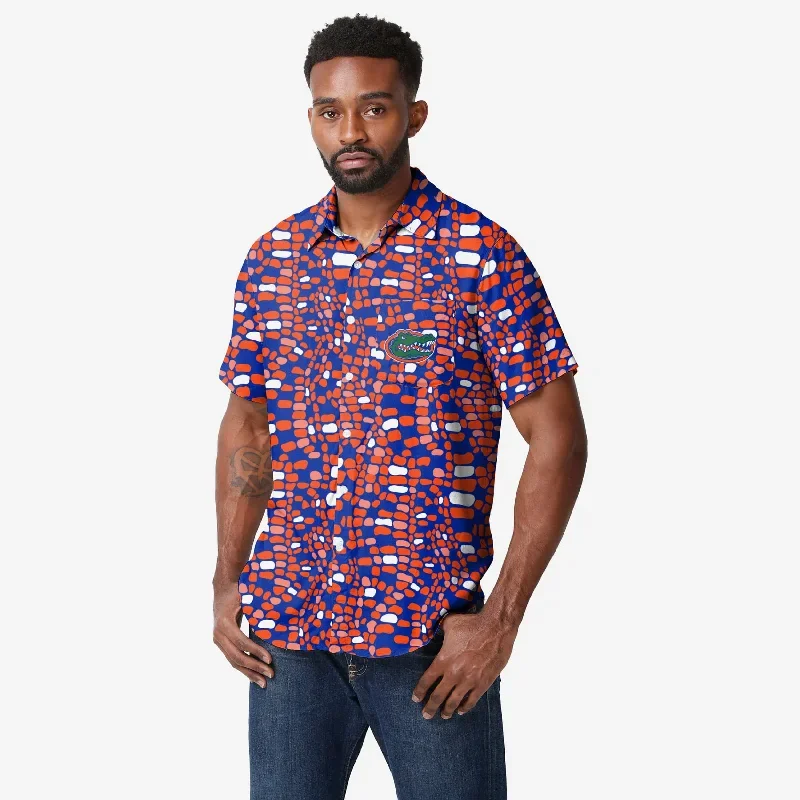 Florida Gators Thematic Button Up Shirt