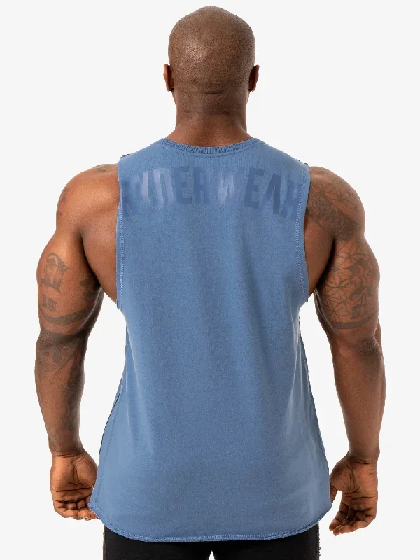 force-fleece-tank-blue