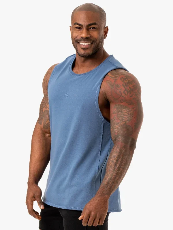 force-fleece-tank-blue