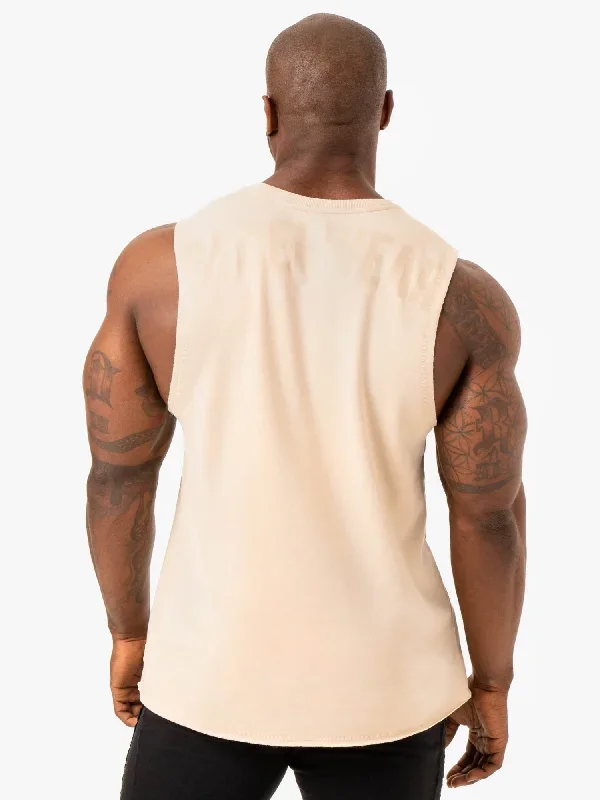 force-fleece-tank-sand