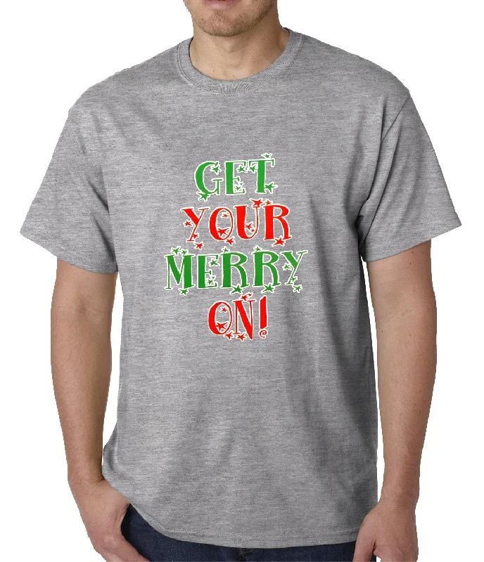 get-your-merry-on-christmas-mens-t-shirt