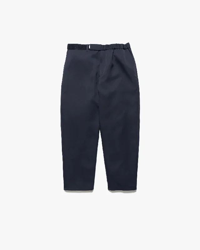 Scale Off Wool Wide Tapered Chef Pants