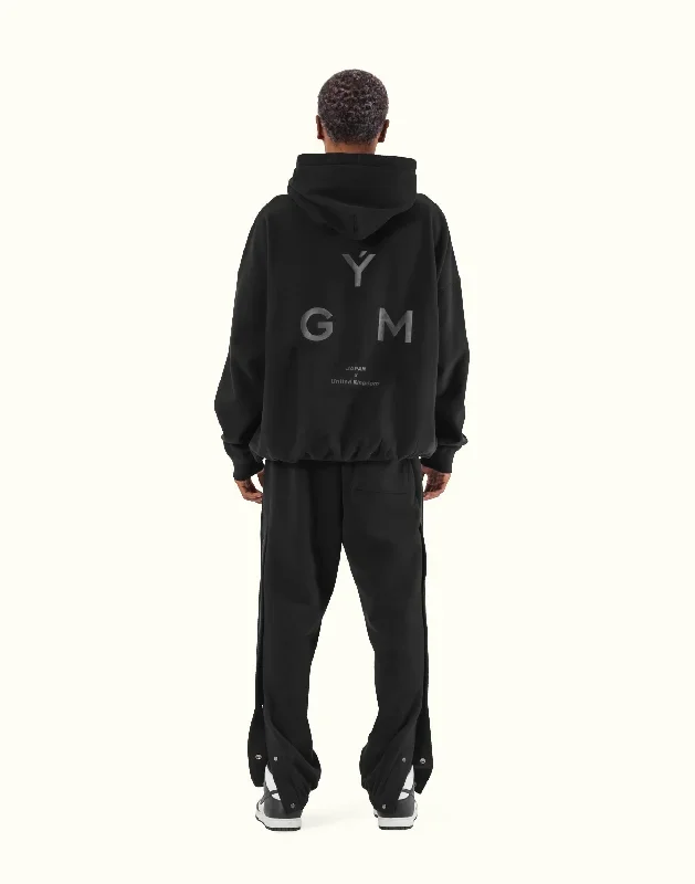 GYM Oversize Sweat Hoodie - Black