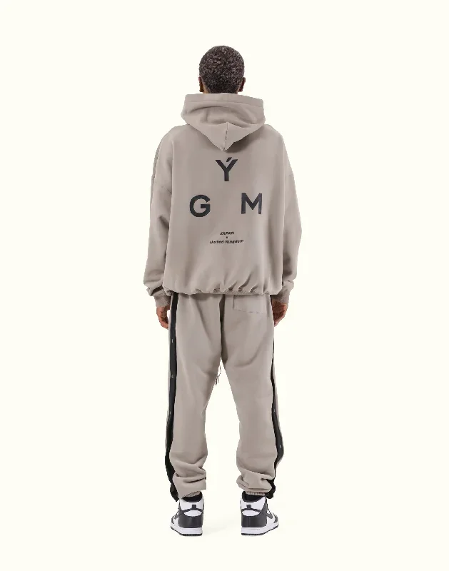 GYM Oversize Sweat Hoodie - Beige