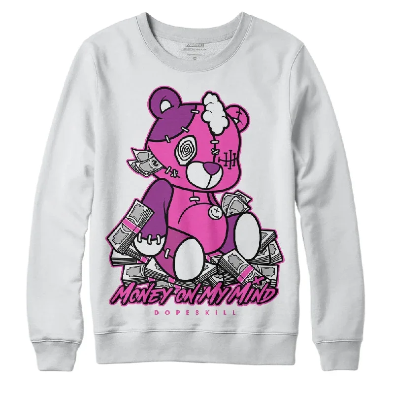 Hyper Violet 4s DopeSkill Sweatshirt MOMM Bear Graphic