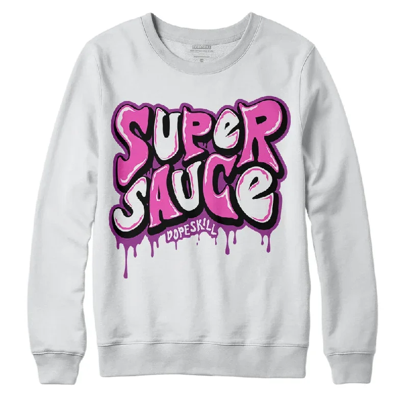 Hyper Violet 4s DopeSkill Sweatshirt Super Sauce Graphic