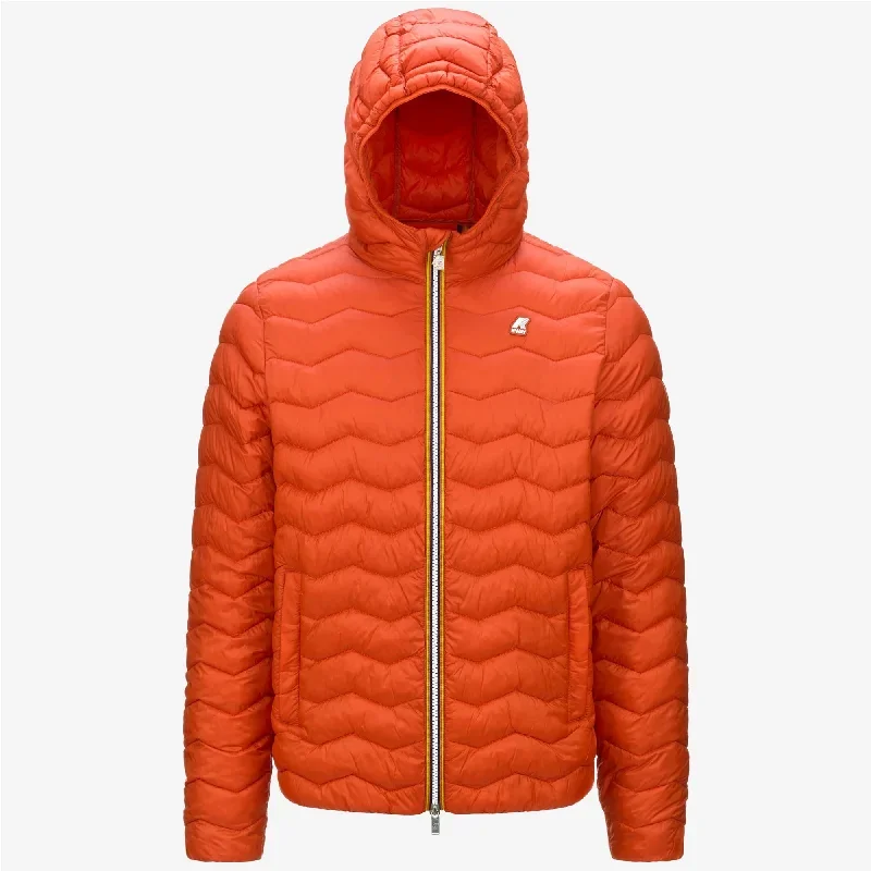 JACK QUILTED WARM - Jackets - Short - Man - ORANGE PUMPKIN