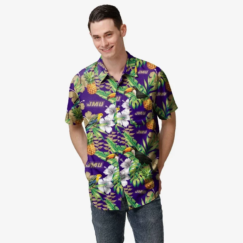 James Madison Dukes Floral Button Up Shirt