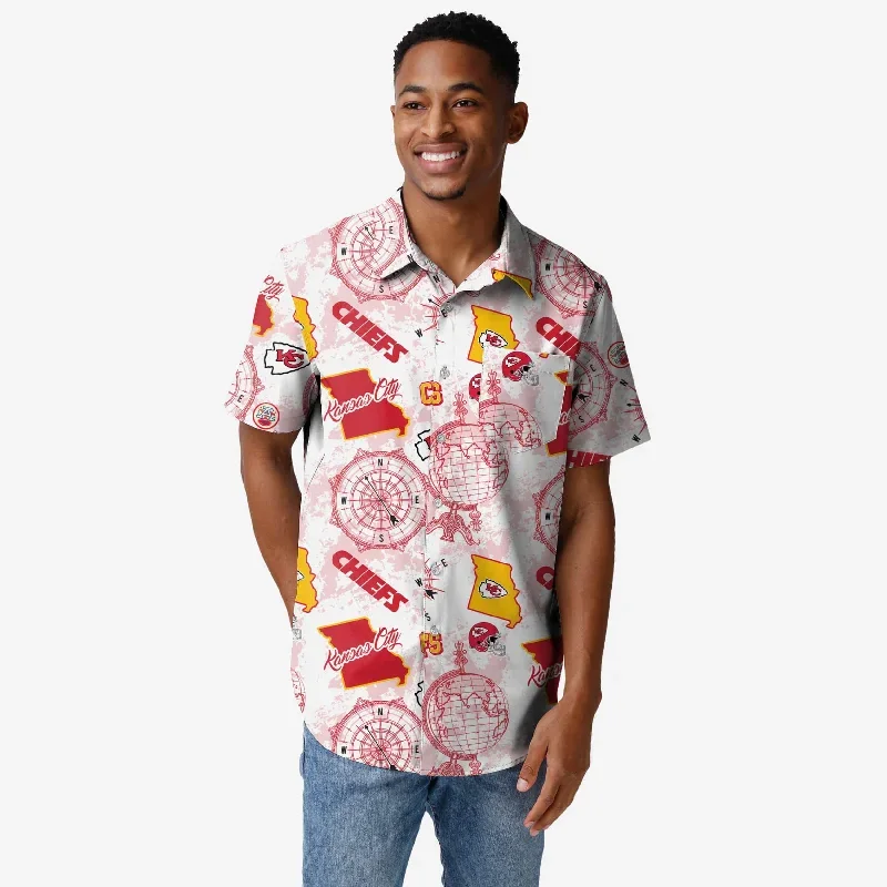 Kansas City Chiefs Mercader Button Up Shirt