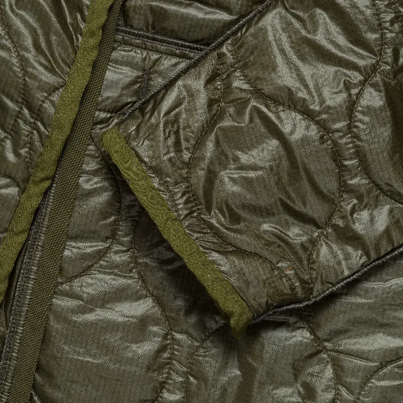 kapital-nylon-quilting-lining-ring-coat-khaki-fw23