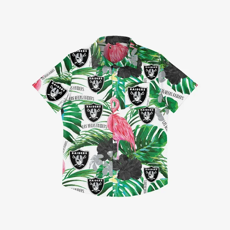 las-vegas-raiders-flamingo-button-up-shirt