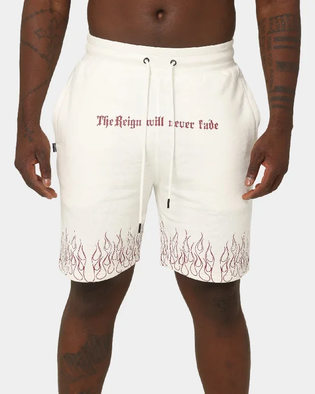 last-kings-flaming-pharaohs-sweat-shorts-off-white