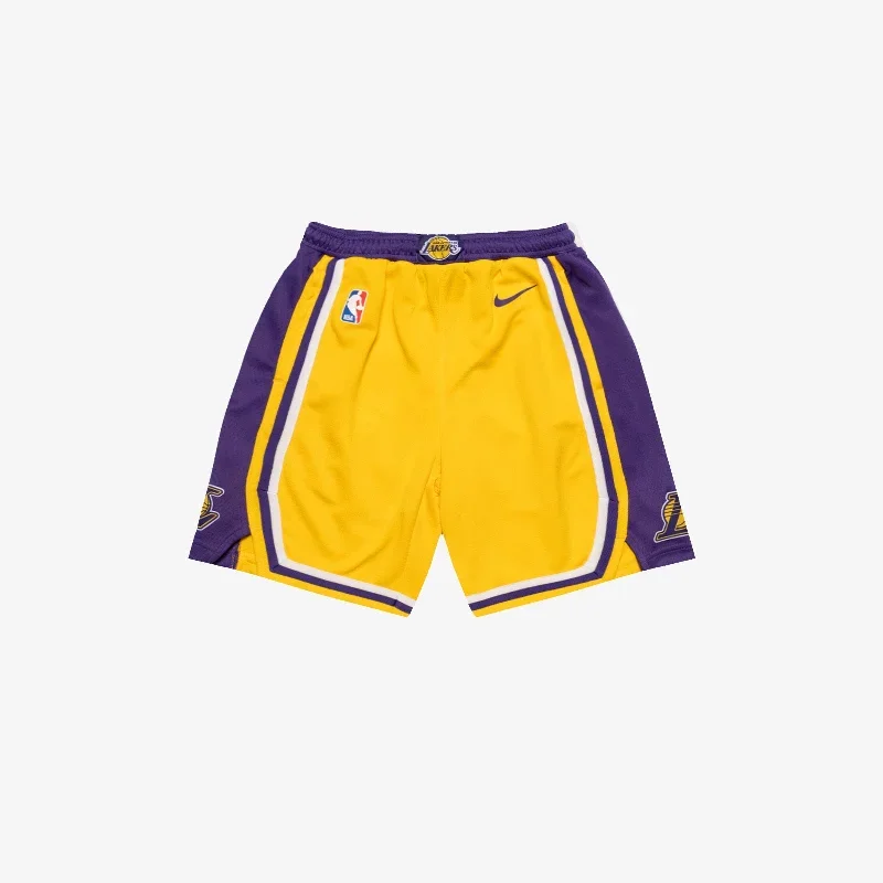 Los Angeles Lakers Icon Edition Youth Swingman Shorts - Yellow