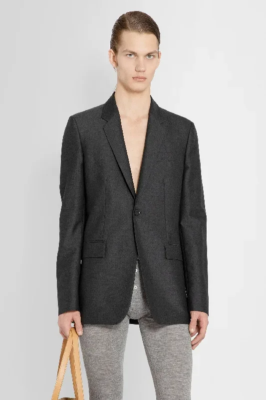 LOEWE MAN GREY BLAZERS