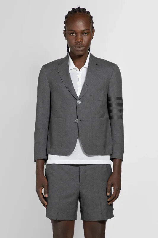 THOM BROWNE MAN GREY BLAZERS