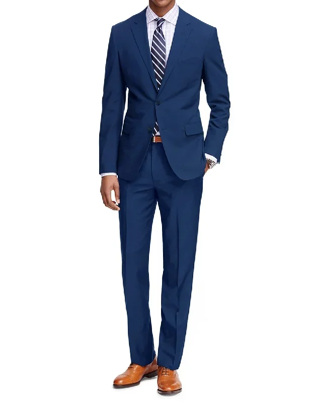 Mens Slim Fit Suit Indigo Blue