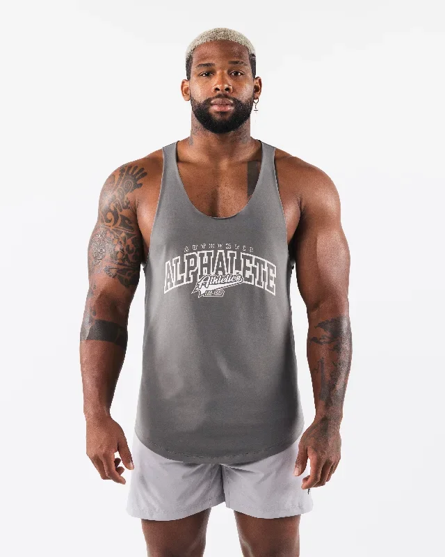 Stadium Raw Cut Tank - Dusty Concrete