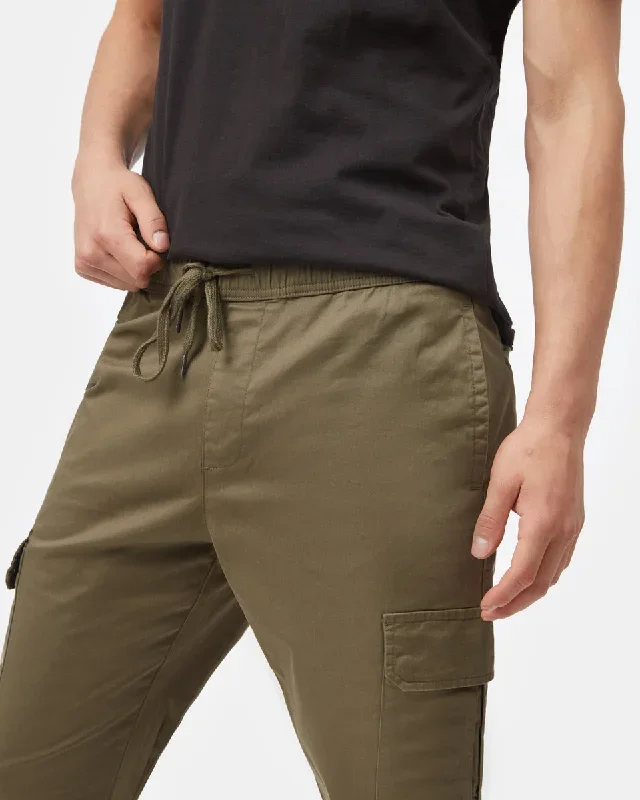 mens-stretch-twill-cargo-pull-on-jogger-olive-night-green