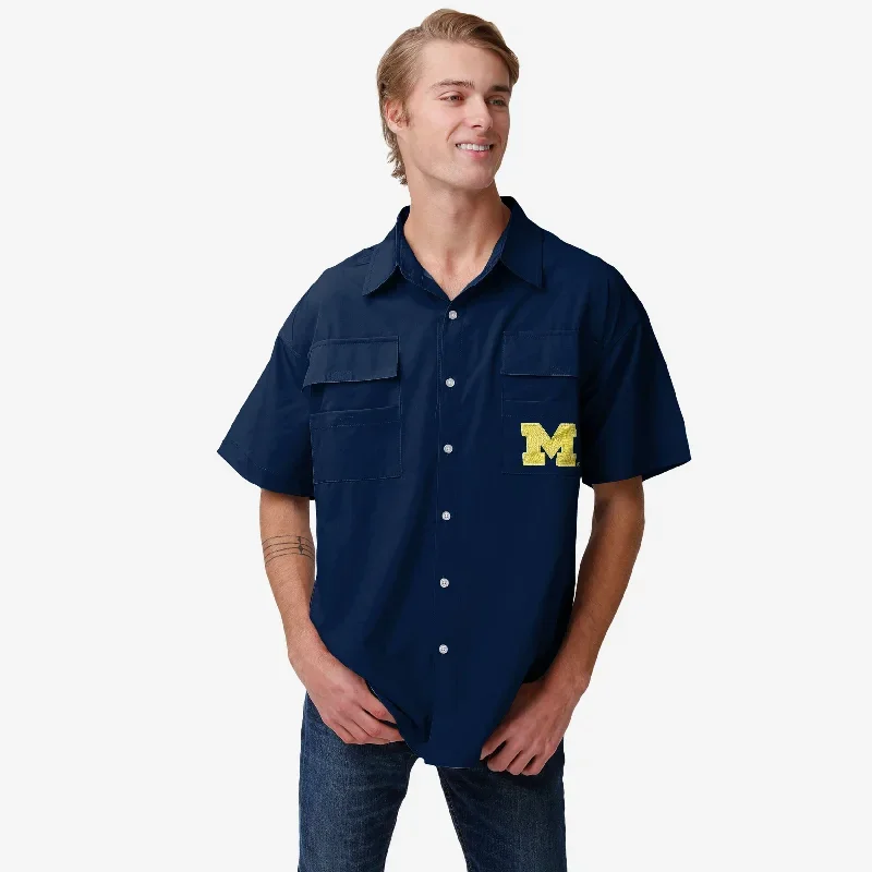 Michigan Wolverines Gone Fishing Shirt