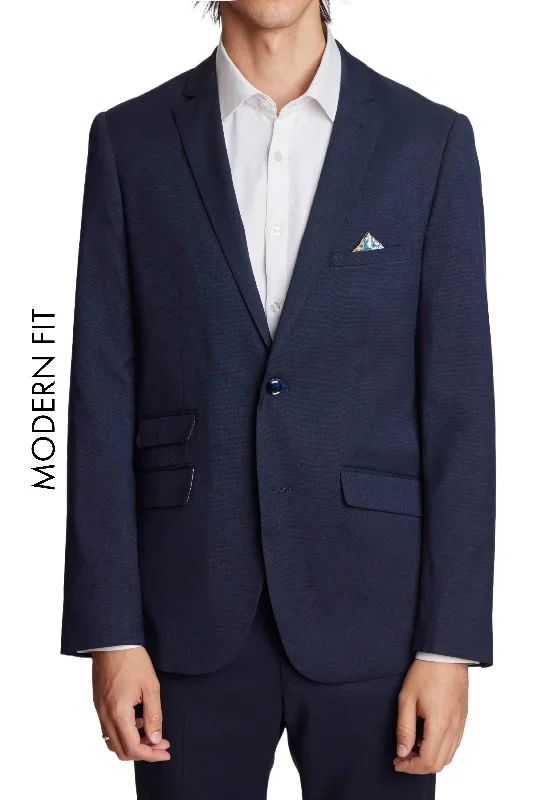 Modern Fit - Dover Notch Jacket - Naval Blue