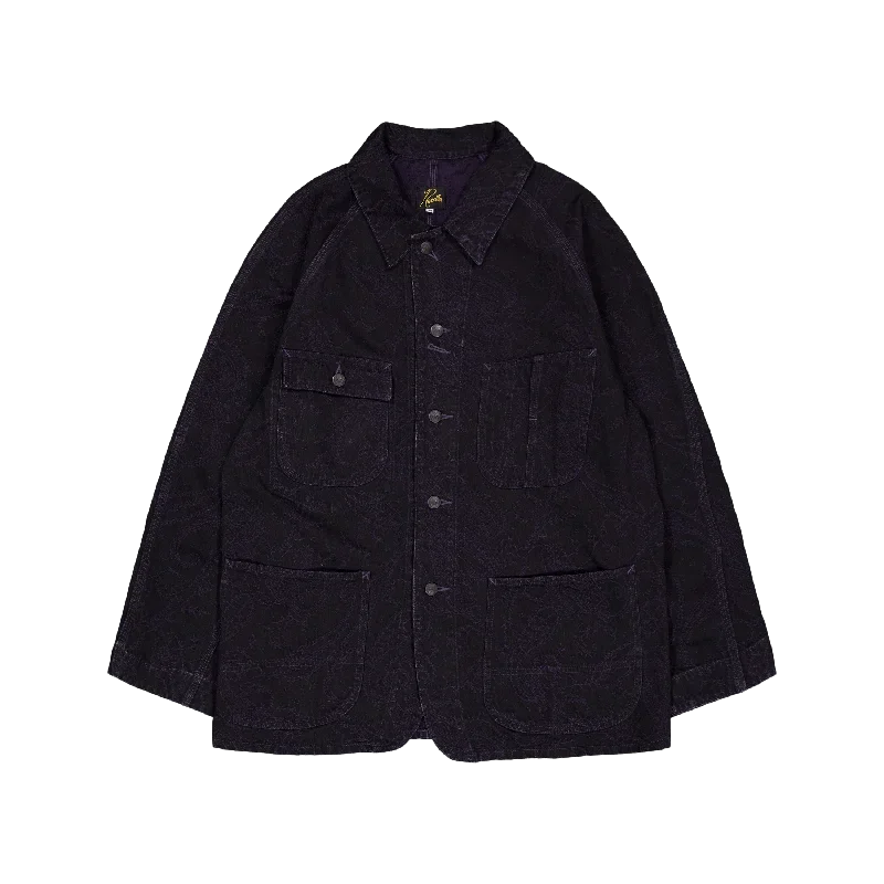 Coverall - 10oz Denim / Paisle B-black