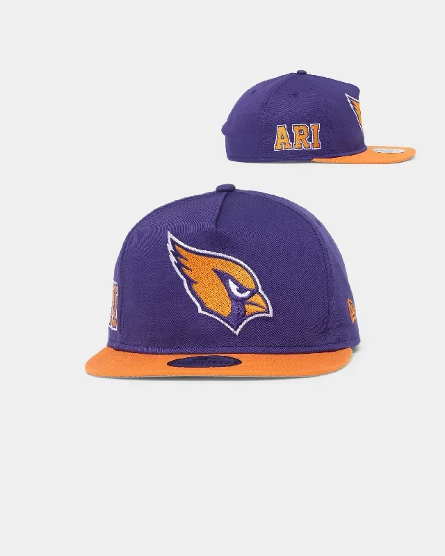 New Era Arizona Cardinals Purple Valley Old Golfer Snapback Purple/Orange