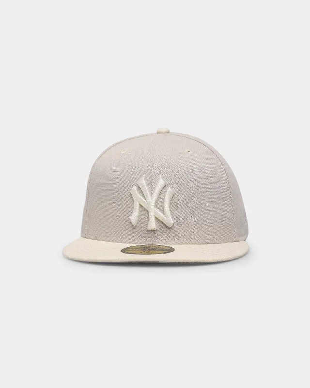 New Era New York Yankees 59FIFTY Fitted Stone/White