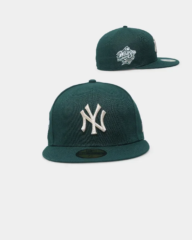 New Era New York Yankees World Series Green & Cream 59FIFTY Fitted Dark Green