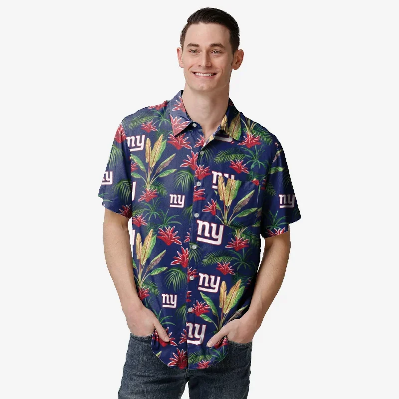 New York Giants Victory Vacay Button Up Shirt