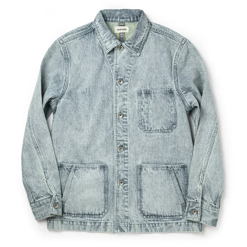 The Ojai Jacket in Washed Denim