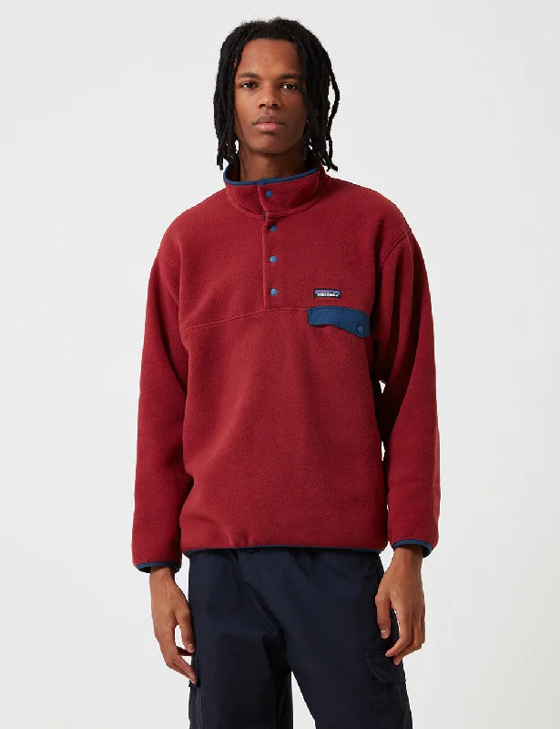 Patagonia Synchilla Snap-T Fleece Pullover - Oxide Red