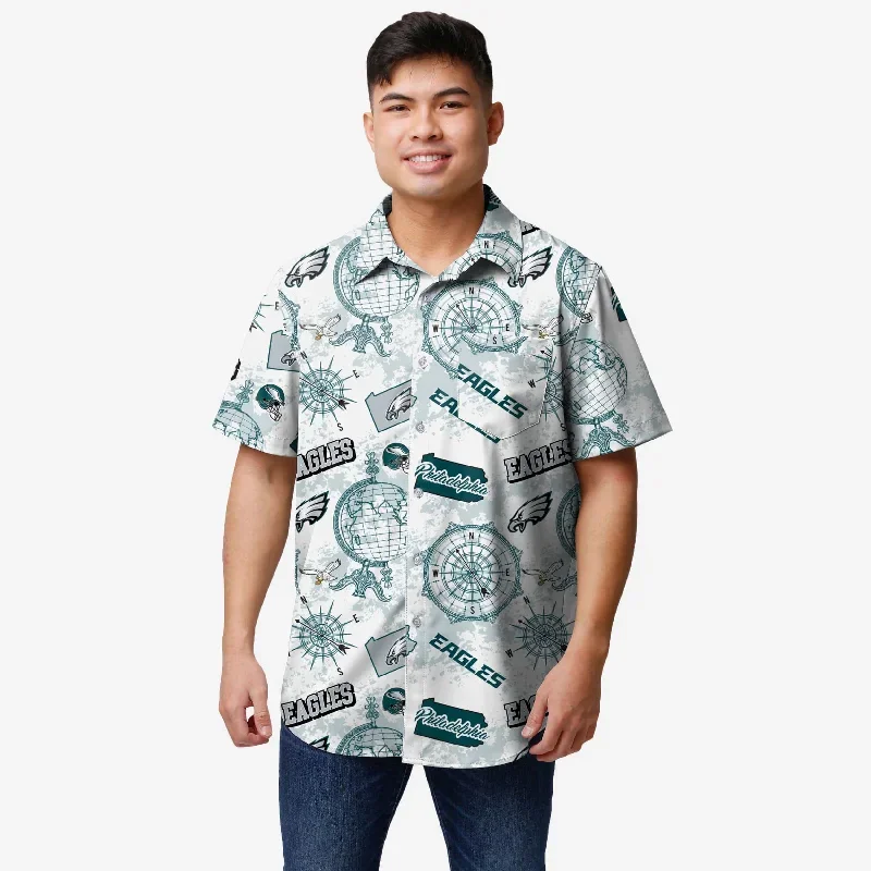 Philadelphia Eagles Mercader Button Up Shirt