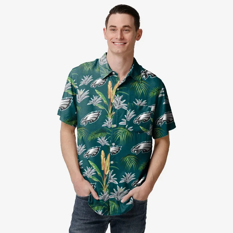 Philadelphia Eagles Victory Vacay Button Up Shirt