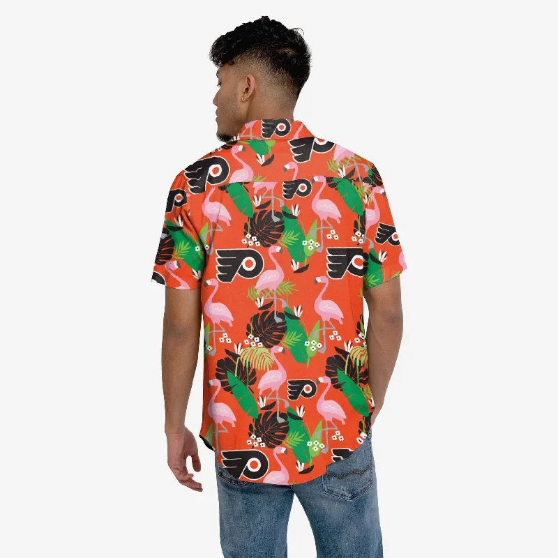 philadelphia-flyers-floral-button-up-shirt