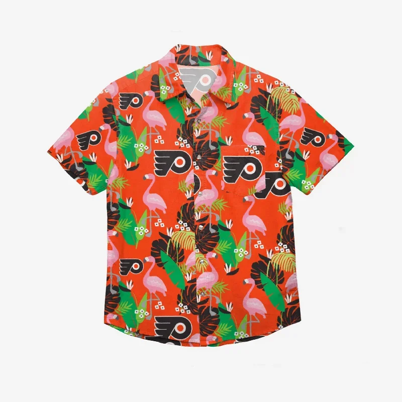 philadelphia-flyers-floral-button-up-shirt