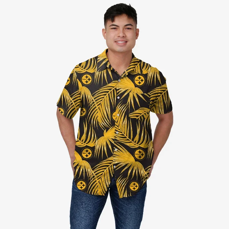 Pittsburgh Steelers Hawaiian Button Up Shirt