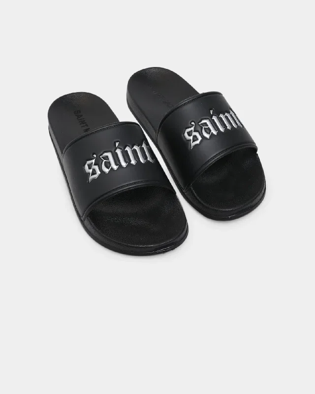 Saint Morta Cambronne Slide Black/Silver