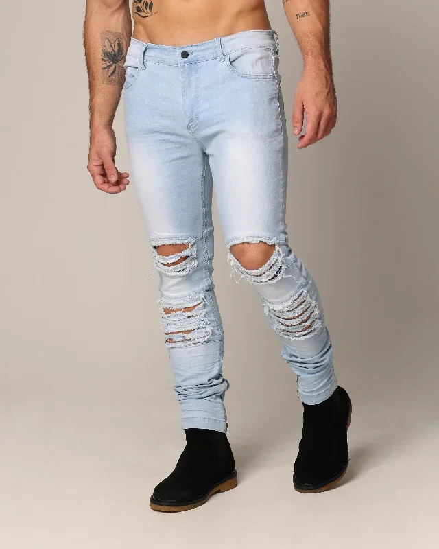 Saint Morta Rework Jeans Light Blue