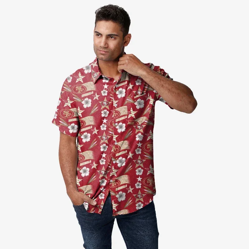 San Francisco 49ers Americana Button Up Shirt