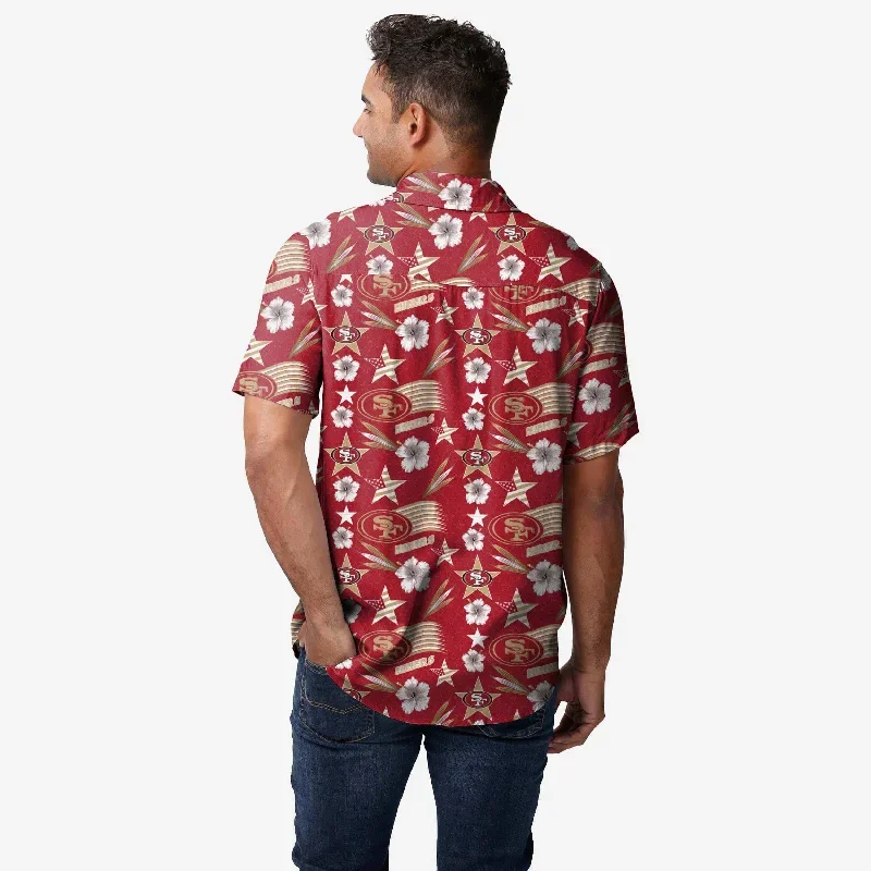 san-francisco-49ers-americana-button-up-shirt