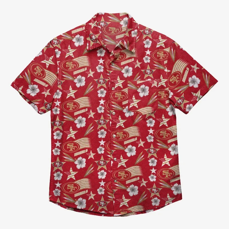 san-francisco-49ers-americana-button-up-shirt