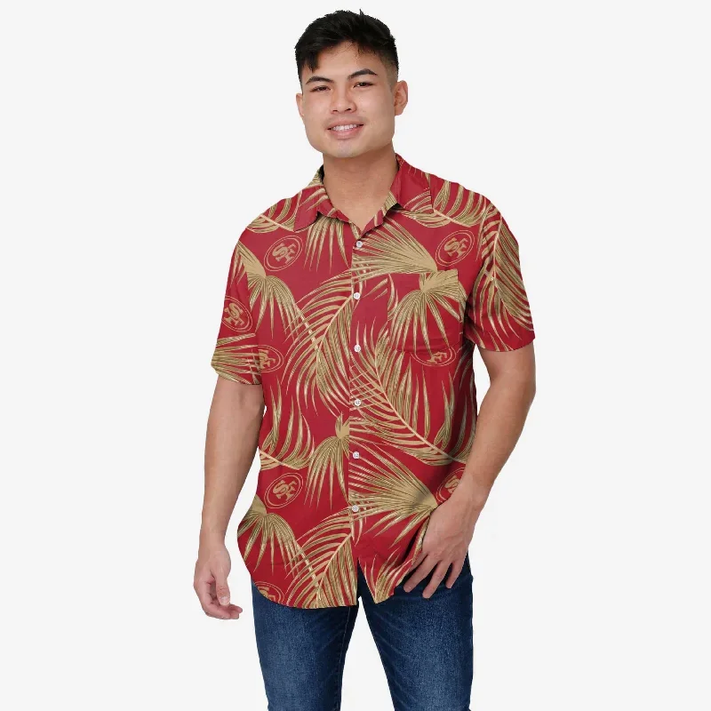 San Francisco 49ers Hawaiian Button Up Shirt