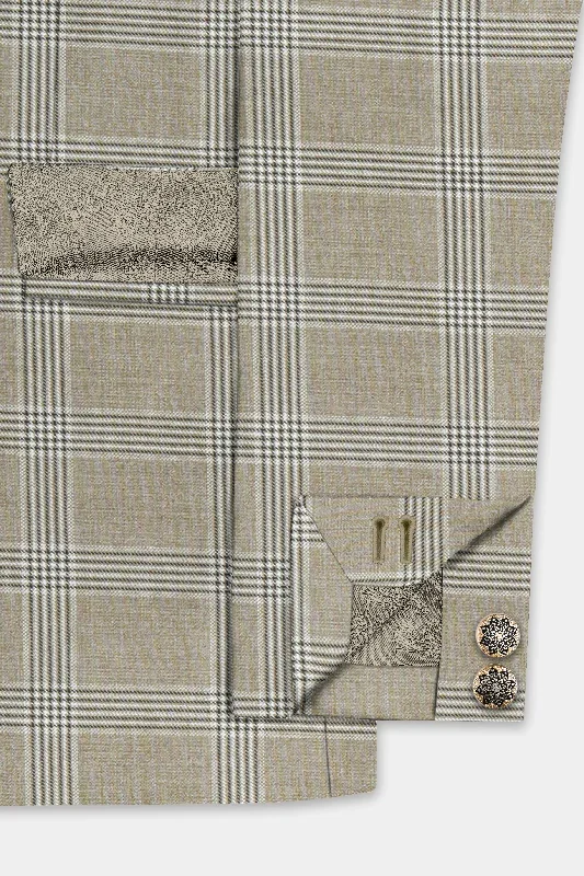 sandrift-cream-plaid-wool-blend-bandhgala-blazer-bq