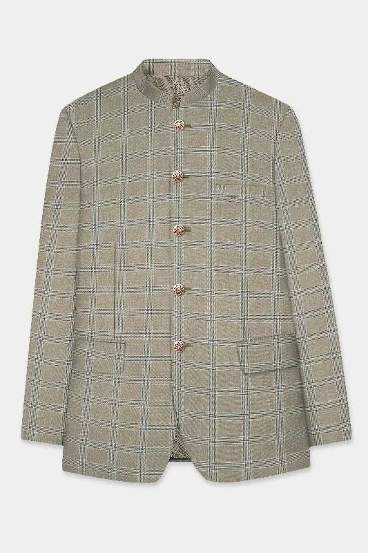 sandrift-cream-plaid-wool-blend-bandhgala-blazer-bq