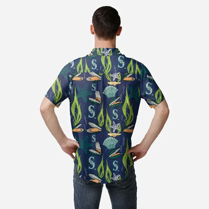 seattle-mariners-floral-button-up-shirt