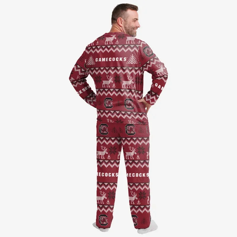 south-carolina-gamecocks-mens-ugly-pattern-family-holiday-pajamas