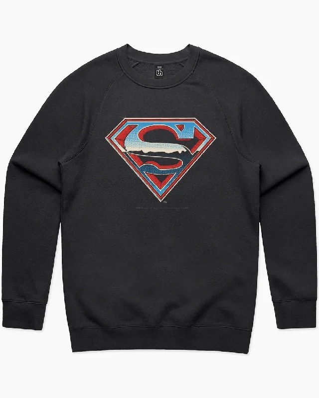 Superman Vintage Logo Jumper