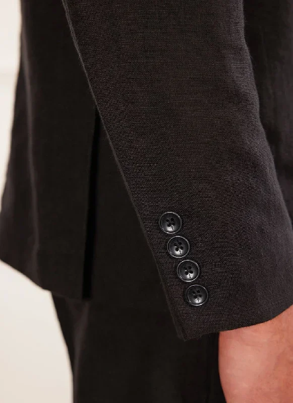 tailored-linen-blazer-black