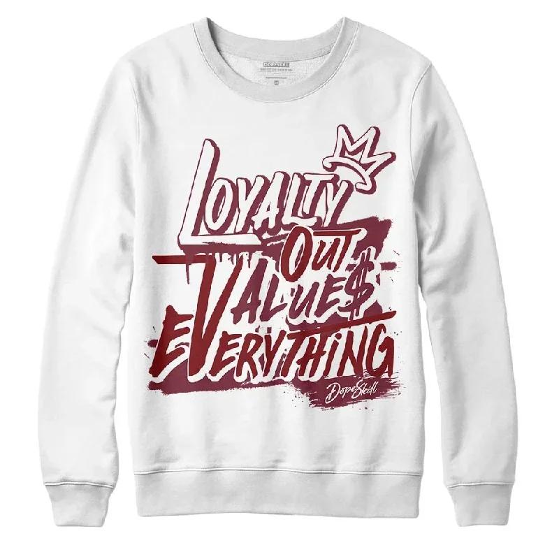 Team Red 1s DopeSkill Sweatshirt LOVE Graphic